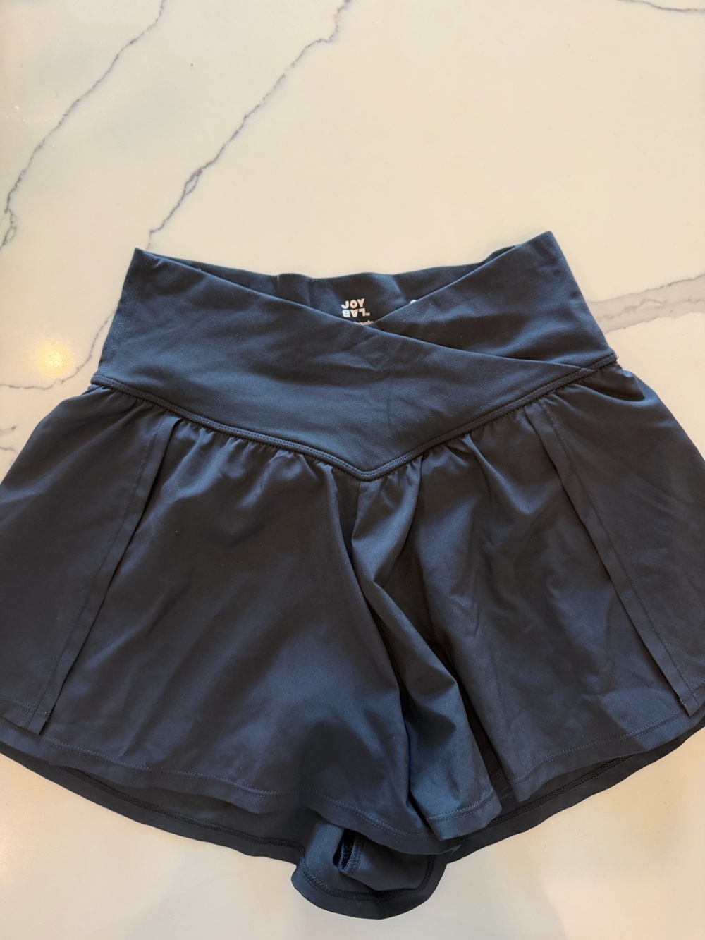 JoyLab Shorts with Wide V-Cut Waistband- Black Size S
